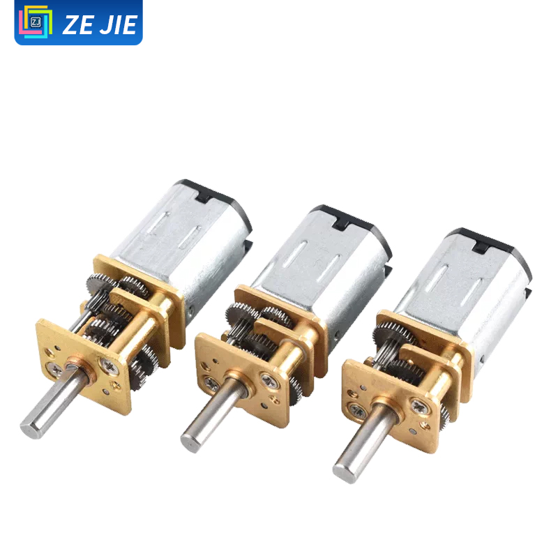 Dc Motor - มอเตอร์เกียร์ทดรอบ GA12‑N20, มอเตอร์เกียร์ลดรอบไมโคร DC 3V สำหรับรถอัจฉริยะ,
