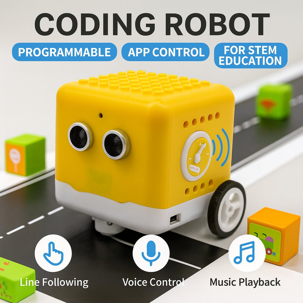Robot Chassis - Kidsbits ชุดหุ่นยนต์ที่ตั้งโปรแกรมได้การเข้ารหัสหุ่นยนต์ + 28 โครงการสอนสําหรับ Arduino
