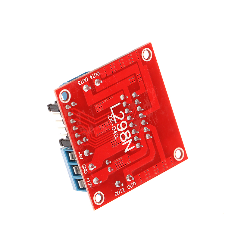 L298N Module - โมดูลควบคุมมอเตอร์ DC L298N โมดูลควบคุมมอเตอร์สเต็ปเปอร์ L298N สำหรับรถสมาร์ทคาร์