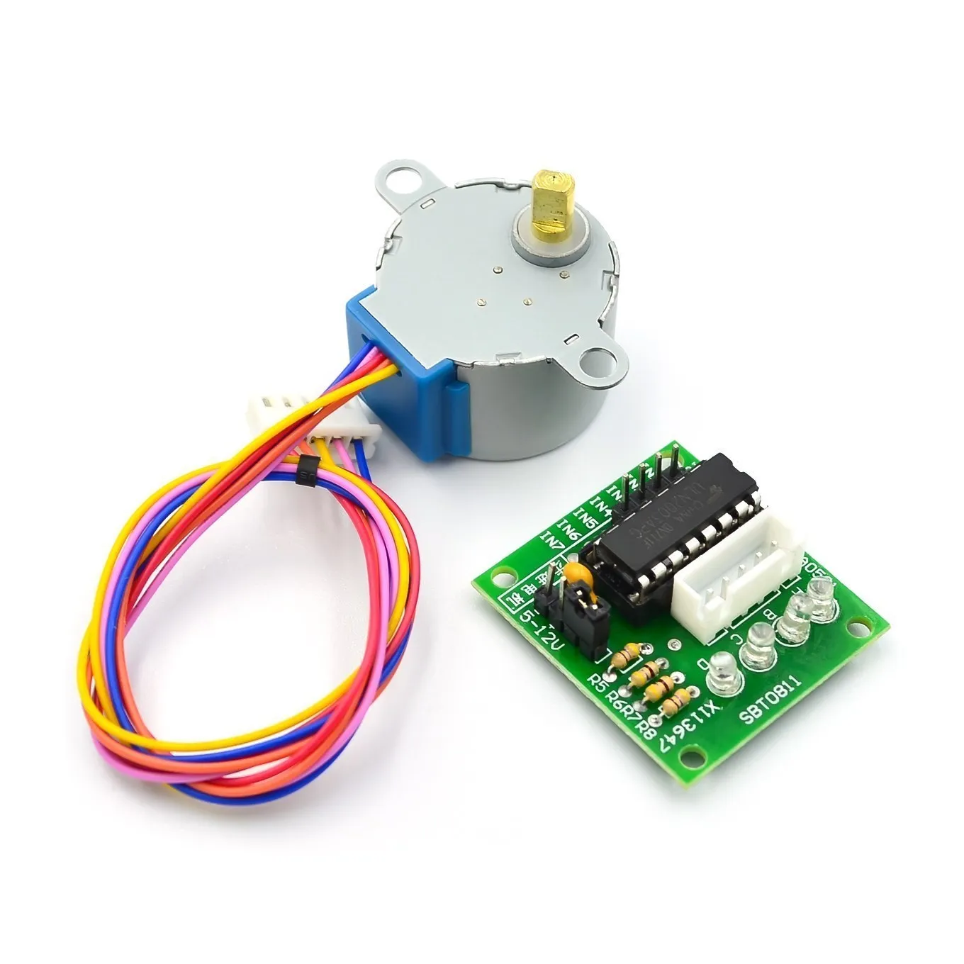 Uln2003 Driver - ชุดมอเตอร์สเต็ปเปอร์ 5V 28BYJ-48 จำนวน 1/3/5 ชุด