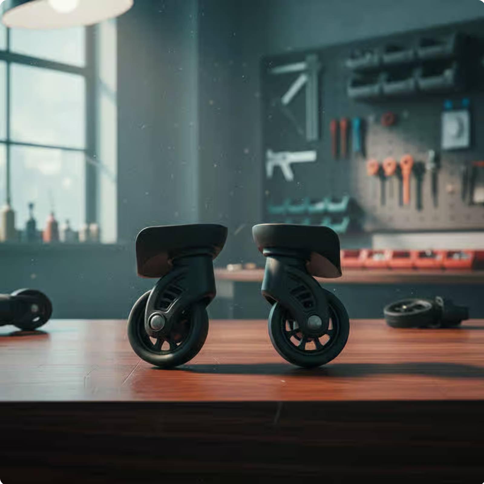 Caster Wheel - ล้ออะไหล่สำหรับกระเป๋าเดินทางแบบมีล้อ อุปกรณ์เสริมสำหรับซ่อมแซมกระเป๋าเดินทางและกระเป๋าเดินทางที่มีล้อ