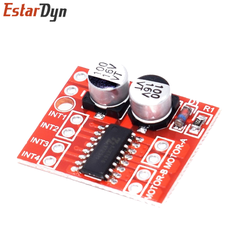 L298N Module - Estardyn จอ DC ไดรฟ์แบบ2โมดูลสำหรับถอยหลัง PWM ความเร็วแบบ