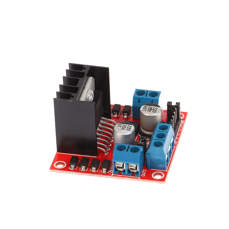 ไดรเวอร์มอเตอร์กระแสตรงกำลังสู - L298N Module บทวิจารณ์และราคา