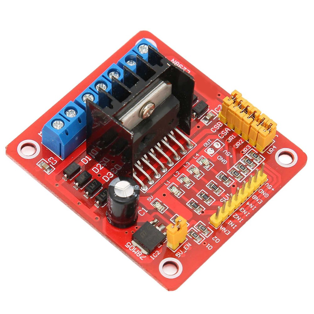L298N โมดูลไดรเวอร์สเต็ปเปอร์ม - L298N Module บทวิจารณ์และราคา