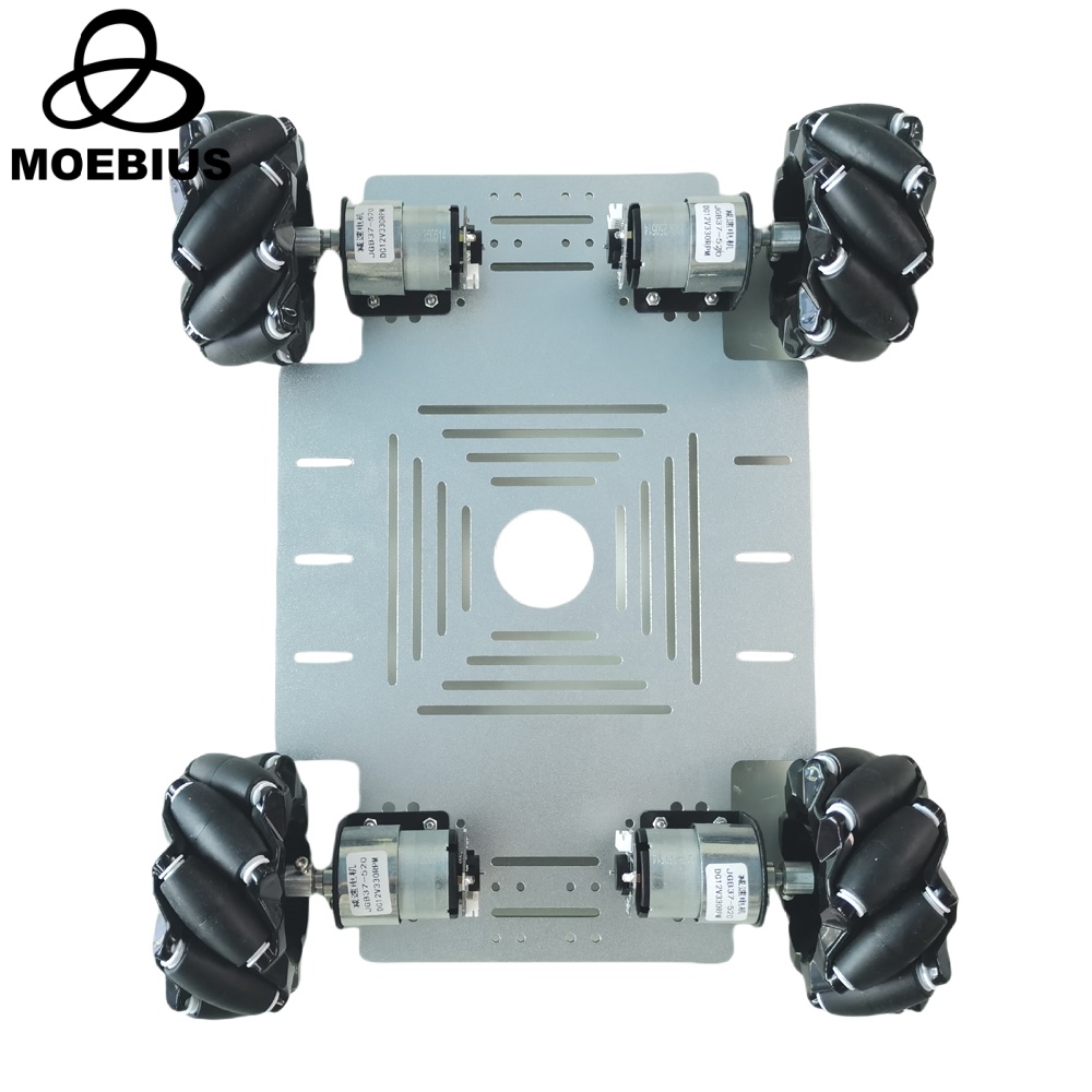 ชุดประกอบรถหุ่นยนต์ล้อเมคานัม  - Robot Arm Kit บทวิจารณ์และราคา