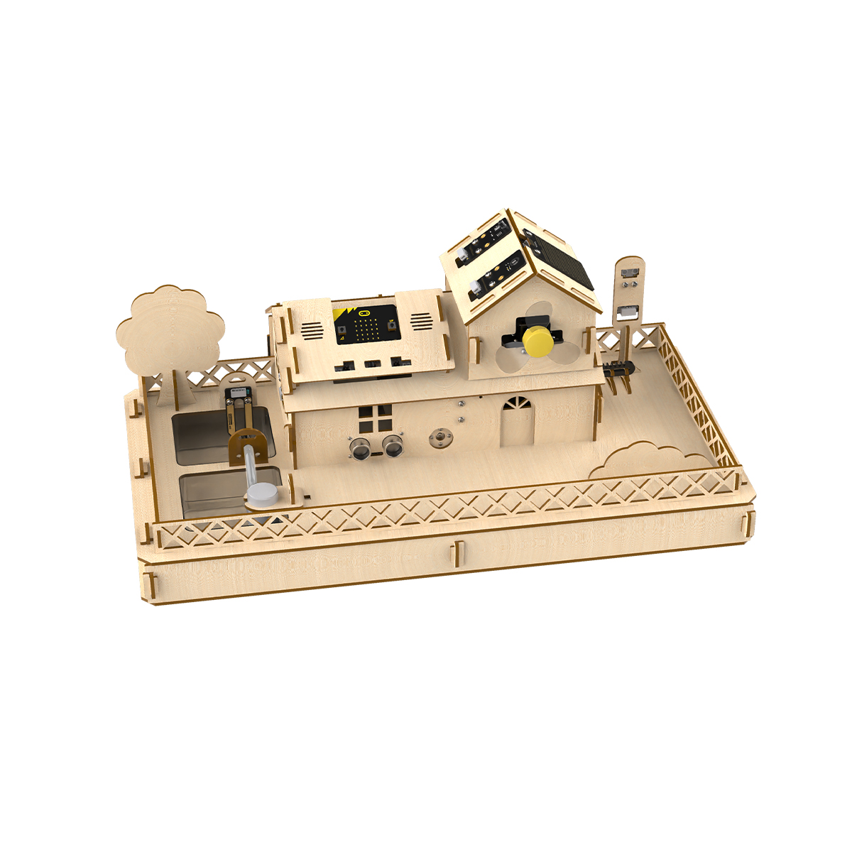 ชุดบ้านอัจฉริยะ Hiwonder IoT พ - Microbit Robot บทวิจารณ์และราคา