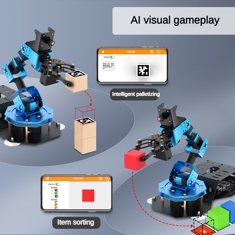 แขนหุ่นยนต์ 6 องศาอิสระ พร้อมก - Robot Arm Kit บทวิจารณ์และราคา