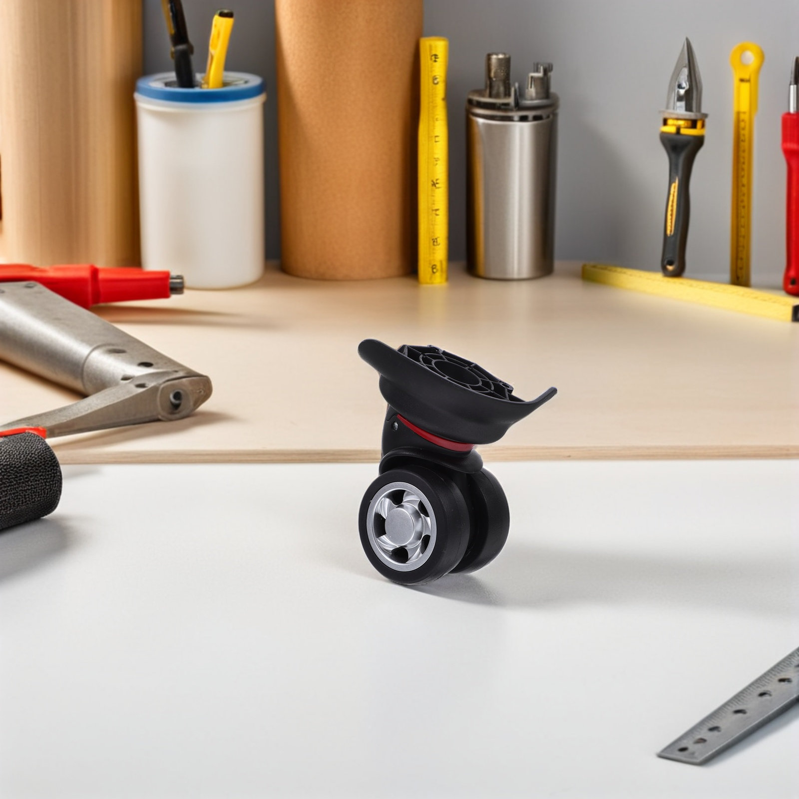 ล้อกระเป๋าเดินทางแบบสากล 2 ชิ้ - Caster Wheel บทวิจารณ์และราคา