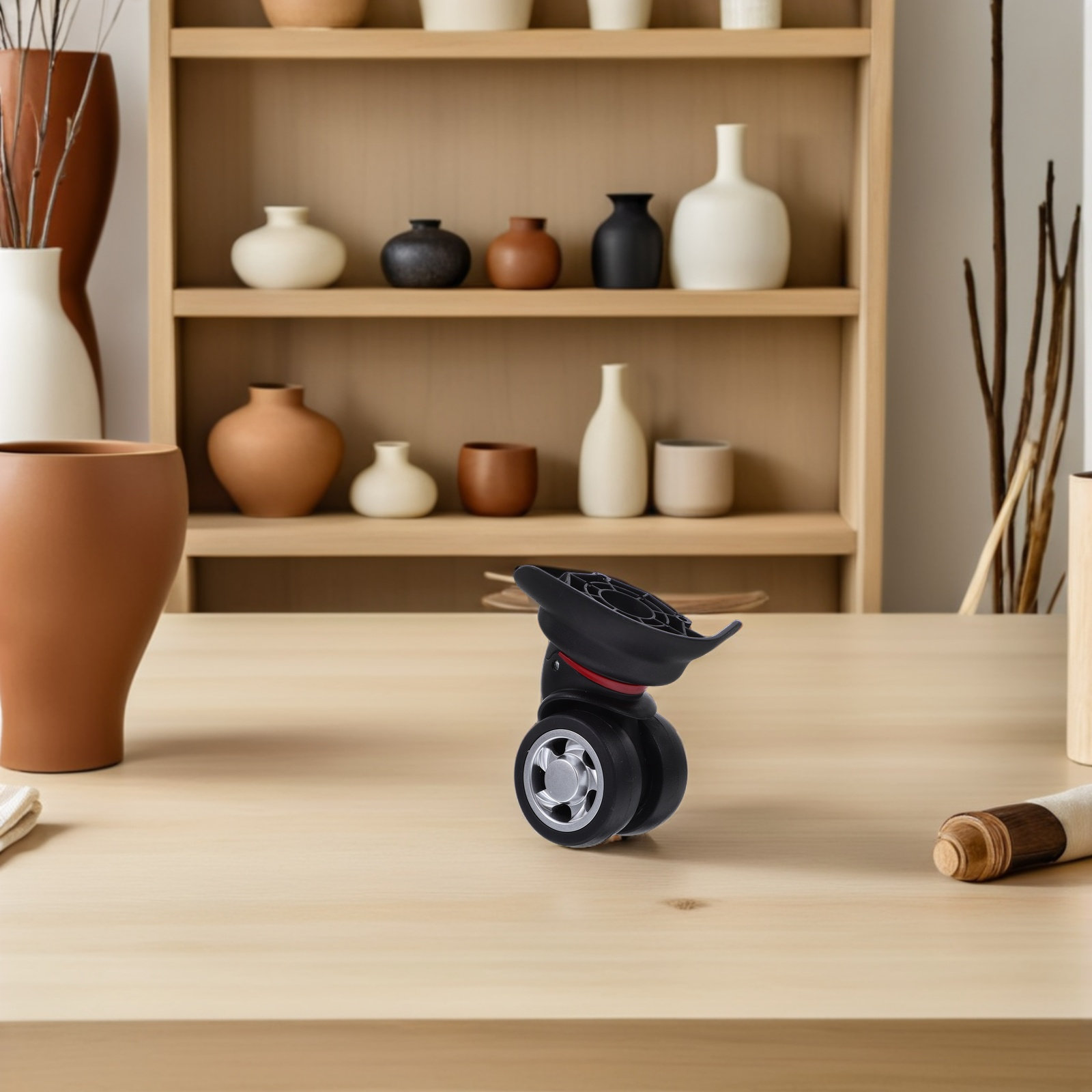 ล้อกระเป๋าเดินทางแบบสากล 2 ชิ้ - Caster Wheel บทวิจารณ์และราคา