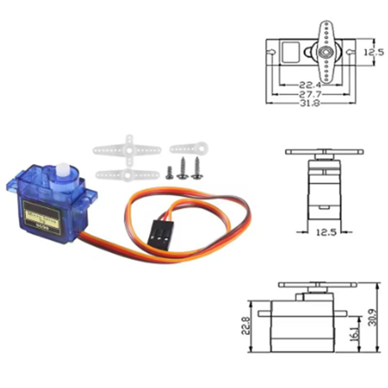 1-10PCS SG90 9G Micro Digital  - Sg90 Servo บทวิจารณ์และราคา