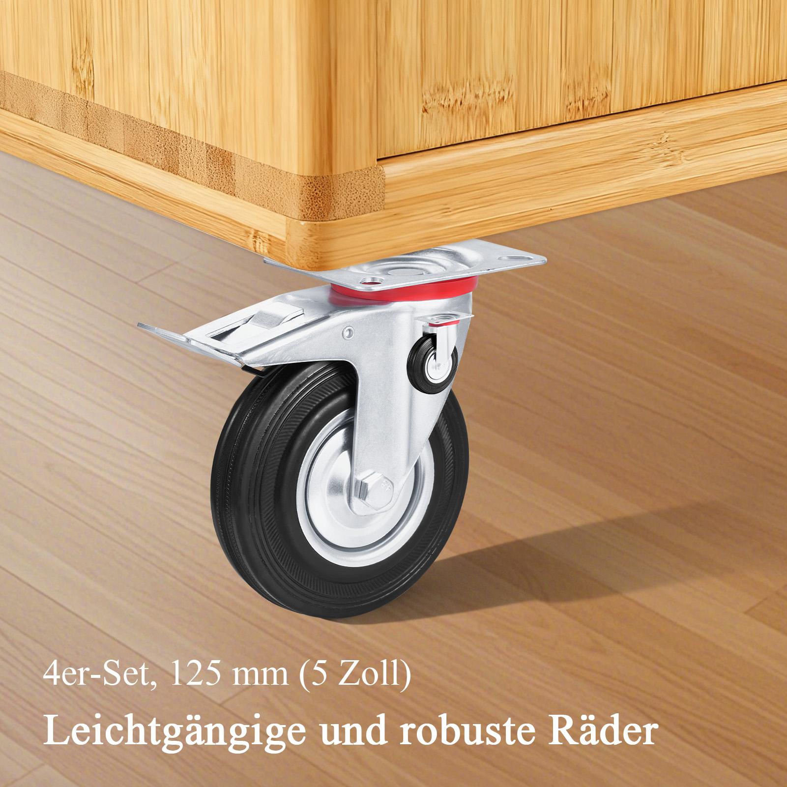 ล้อเลื่อนเฟอร์นิเจอร์ 4 ชิ้น แ - Caster Wheel บทวิจารณ์และราคา