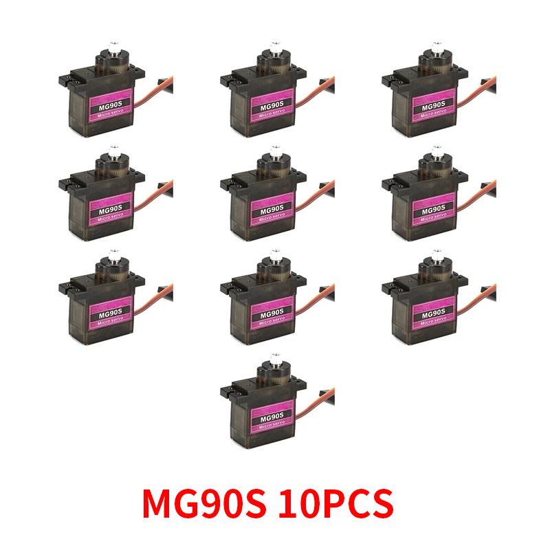 4/5/10/20PCS MG90S เกียร์โลหะ  - Servo Sg90 บทวิจารณ์และราคา