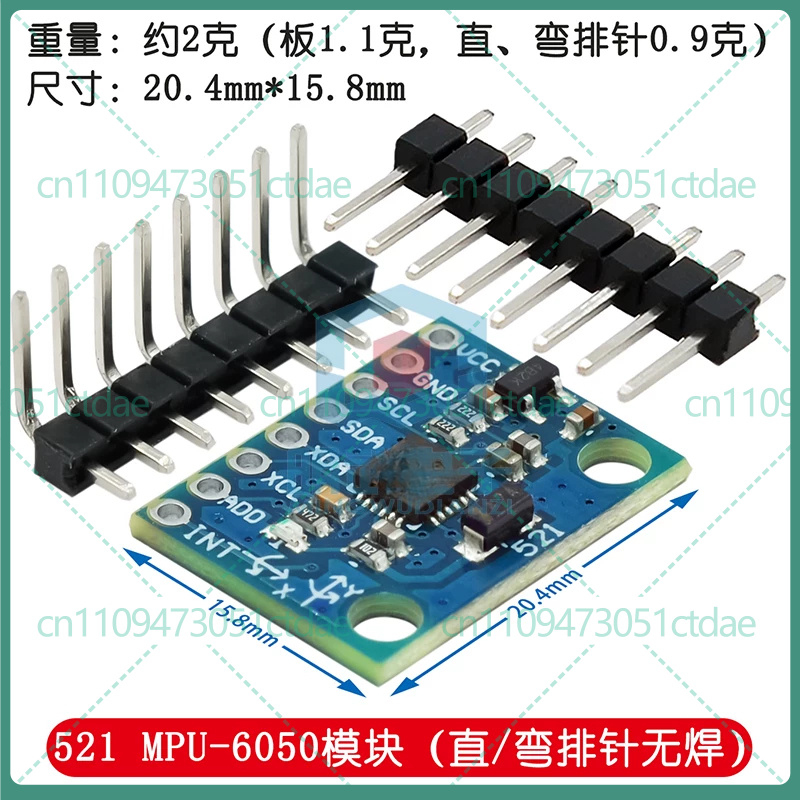 5-25 ชิ้นสำหรับ GY-521 MPU6050 - Accelerometer Mpu6050 บทวิจารณ์และราคา