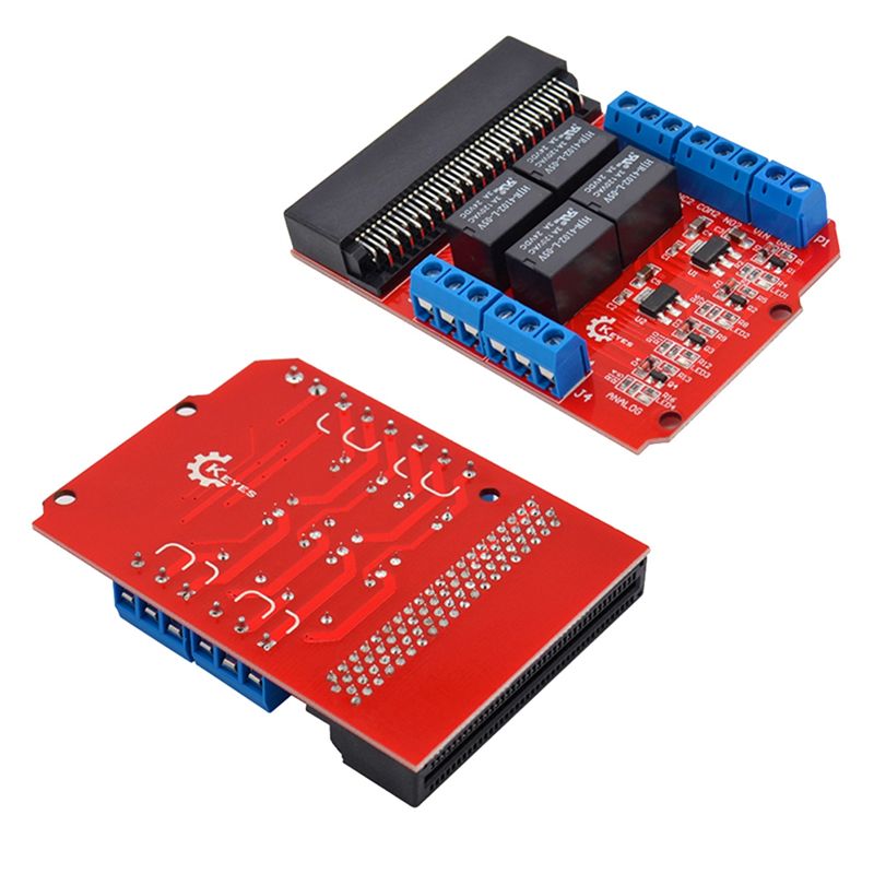 โมดูลรีเลย์ 4 ช่อง A64I Microb - Microbit บทวิจารณ์และราคา