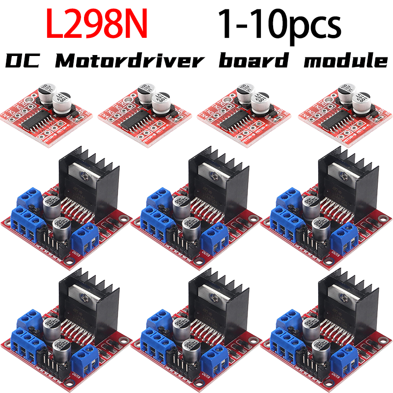 L298N โมดูลไดร์เวอร์จอ DC L298 - L298N Module บทวิจารณ์และราคา