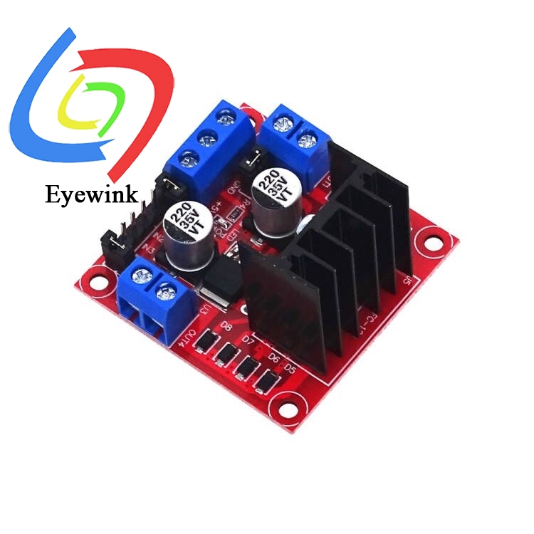 L298N บอร์ดควบคุมมอเตอร์สเต็ปเ - L298N Module บทวิจารณ์และราคา